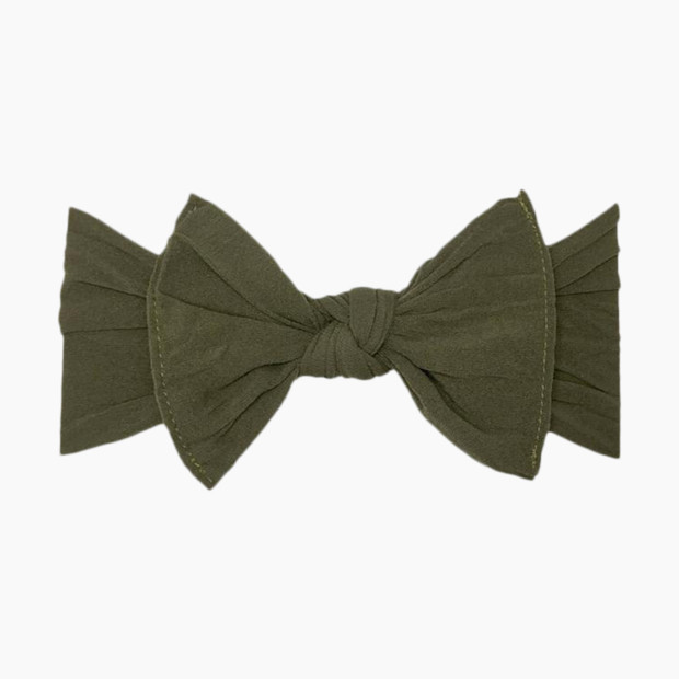 Baby Bling Classic Knot Headband - Army Green.