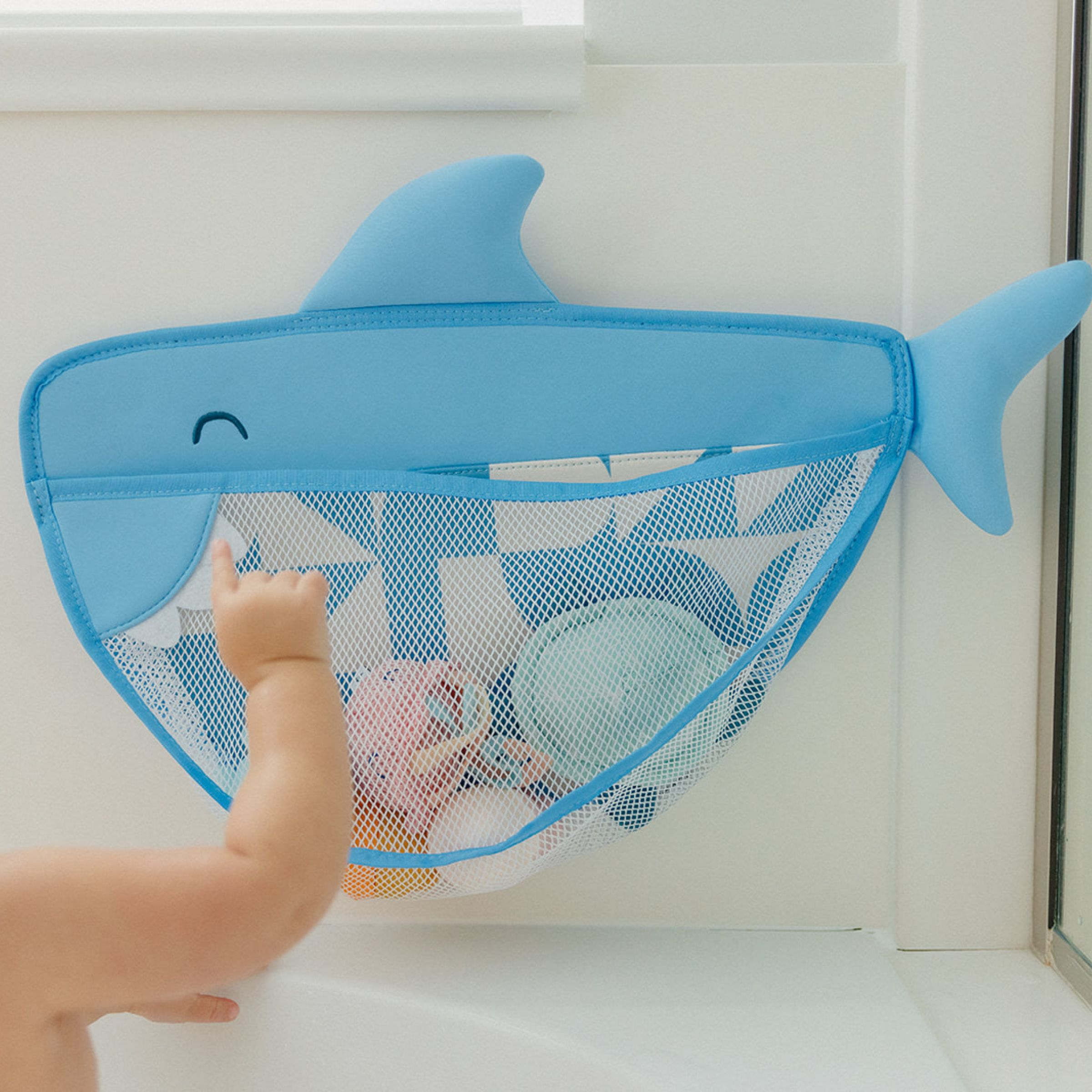 Copper Pearl Bath Toy Organizer - Finn.