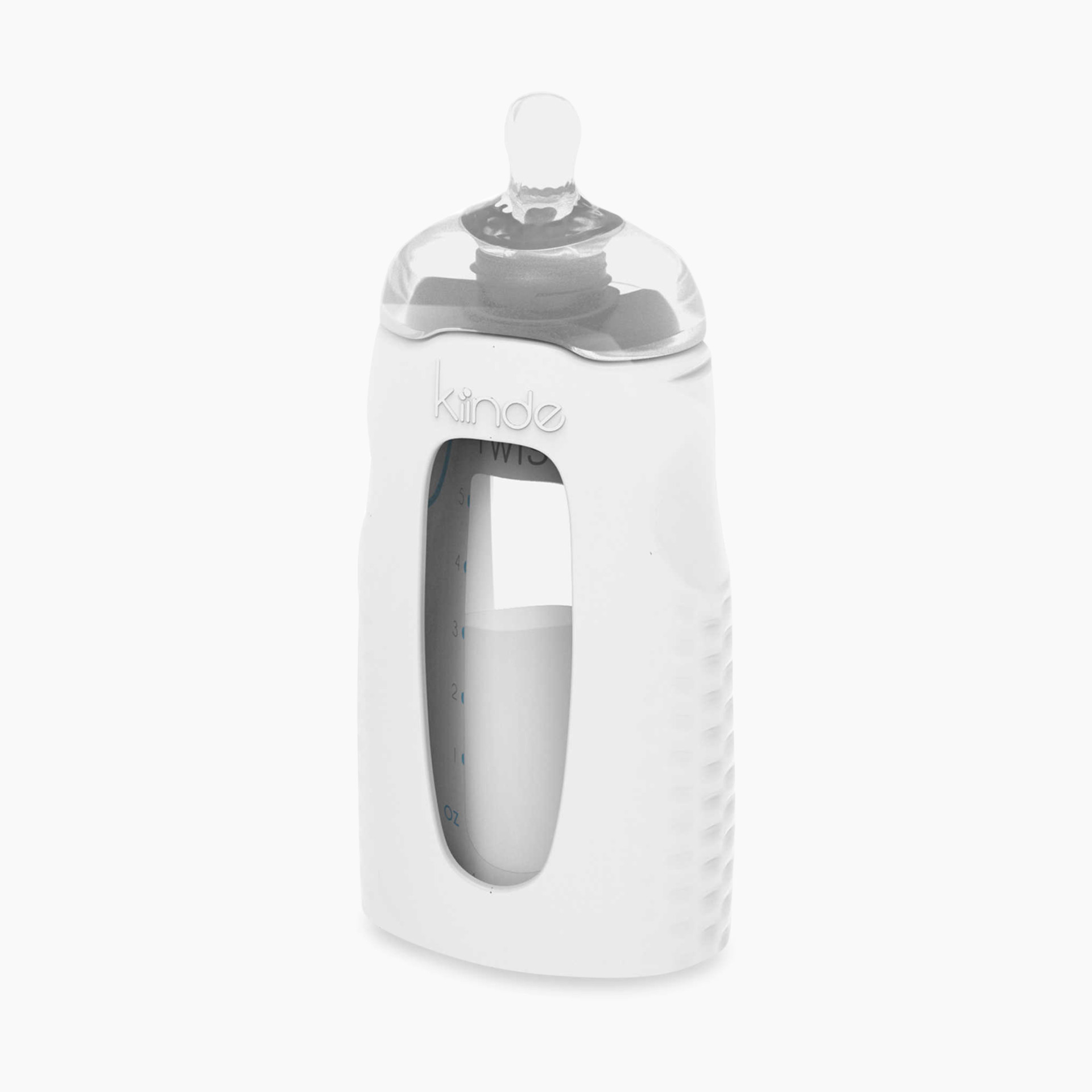 Kiinde Twist Squeeze Natural Baby Breast Milk Feeding Bottle with Nipples  and Case (2 Pack), Easy