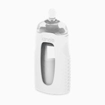 Kiinde Twist Squeeze Natural Baby Breast Milk Feeding Bottle with Nipples and Case (2 Pack)