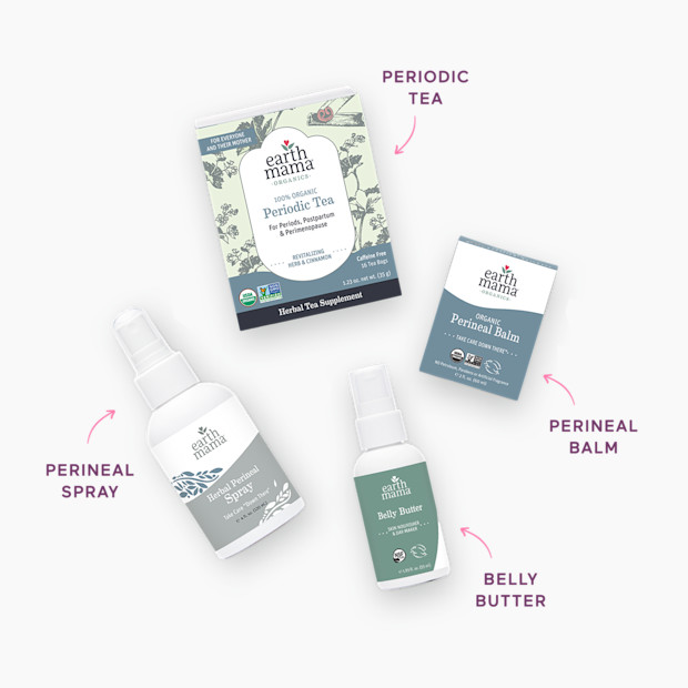 Earth Mama Postpartum Recovery Gift Box.