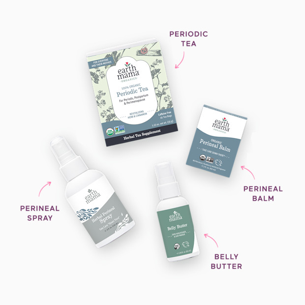 Earth Mama Postpartum Recovery Gift Box.