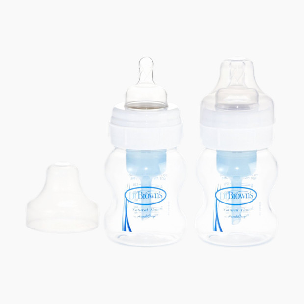 Dr. Brown's Natural Flow Wide Neck Bottles - 4 oz, 2.