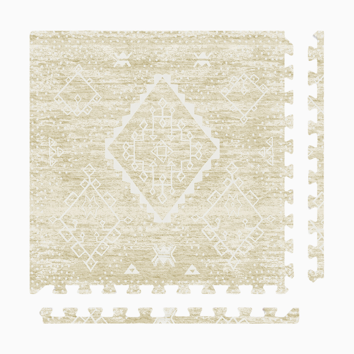 House of Noa Little Nomad Play Mat l Ula - Straw, 4X8.