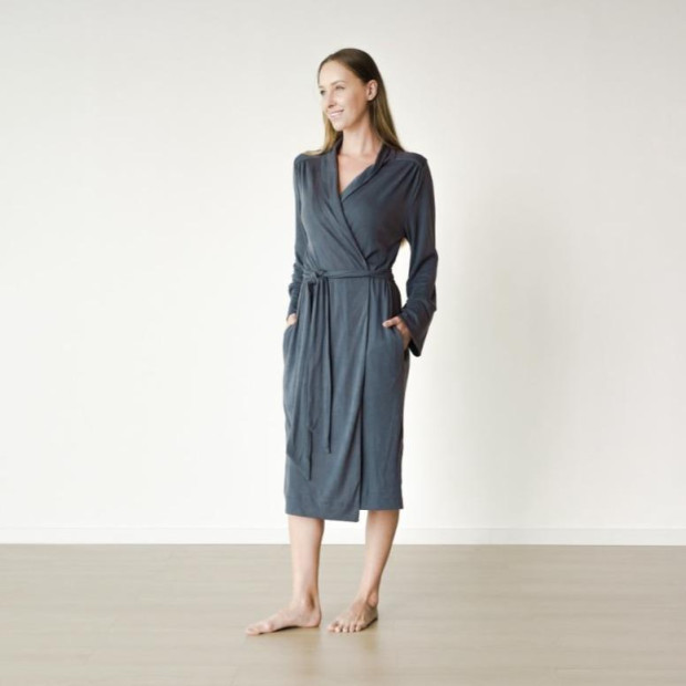 Goumi Kids You'll Live In Mom Robe - Midnight, X-Small/Small.
