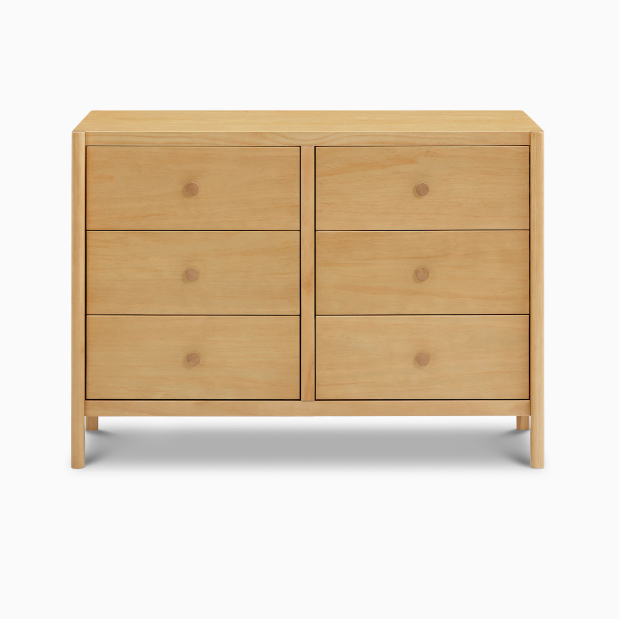 daVinci Birdie 6-Drawer Dresser - Honey.