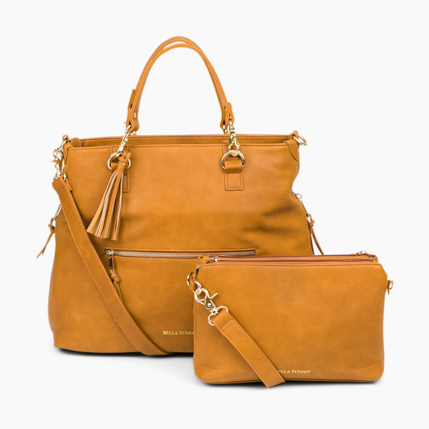 Bella Tunno Boss Diaper Backpack - Cognac.