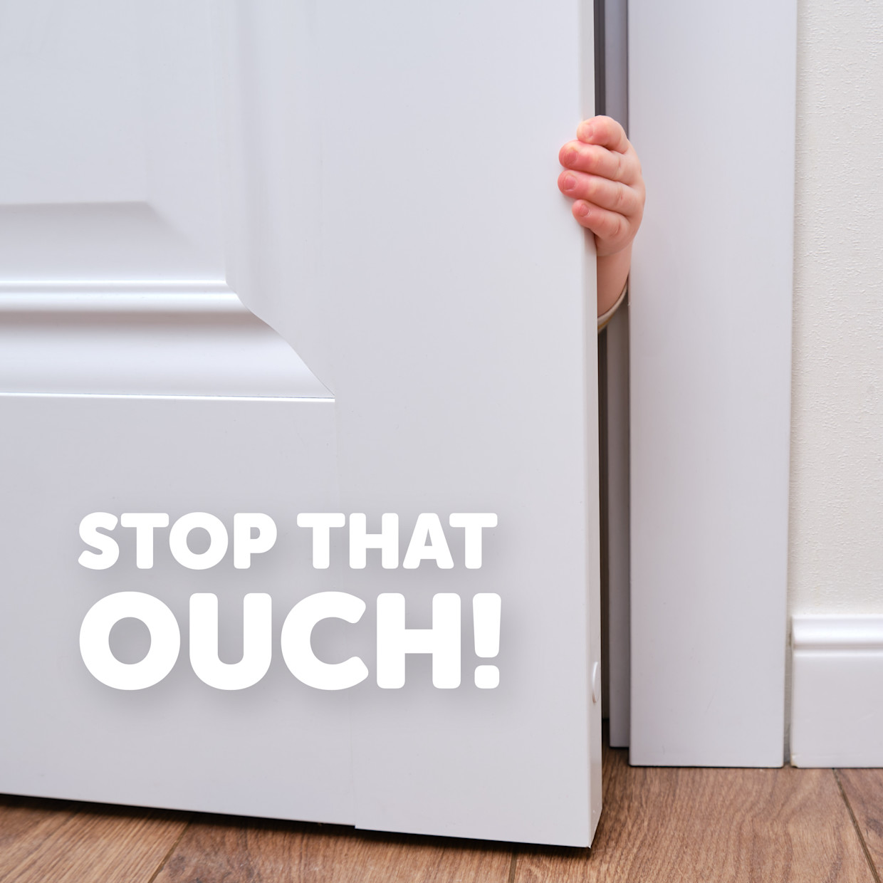 Jool Baby Door Pinch Guards (6 Pack) - White.