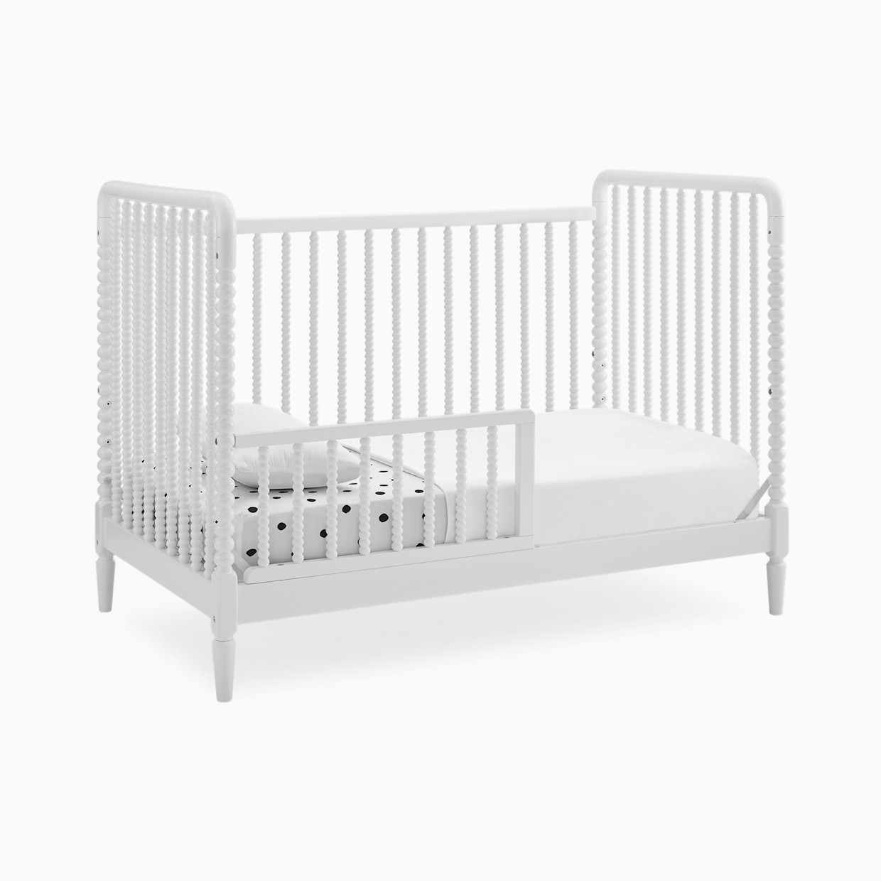 Delta Children Saint 4-in-1 Convertible Crib - Bianca White.