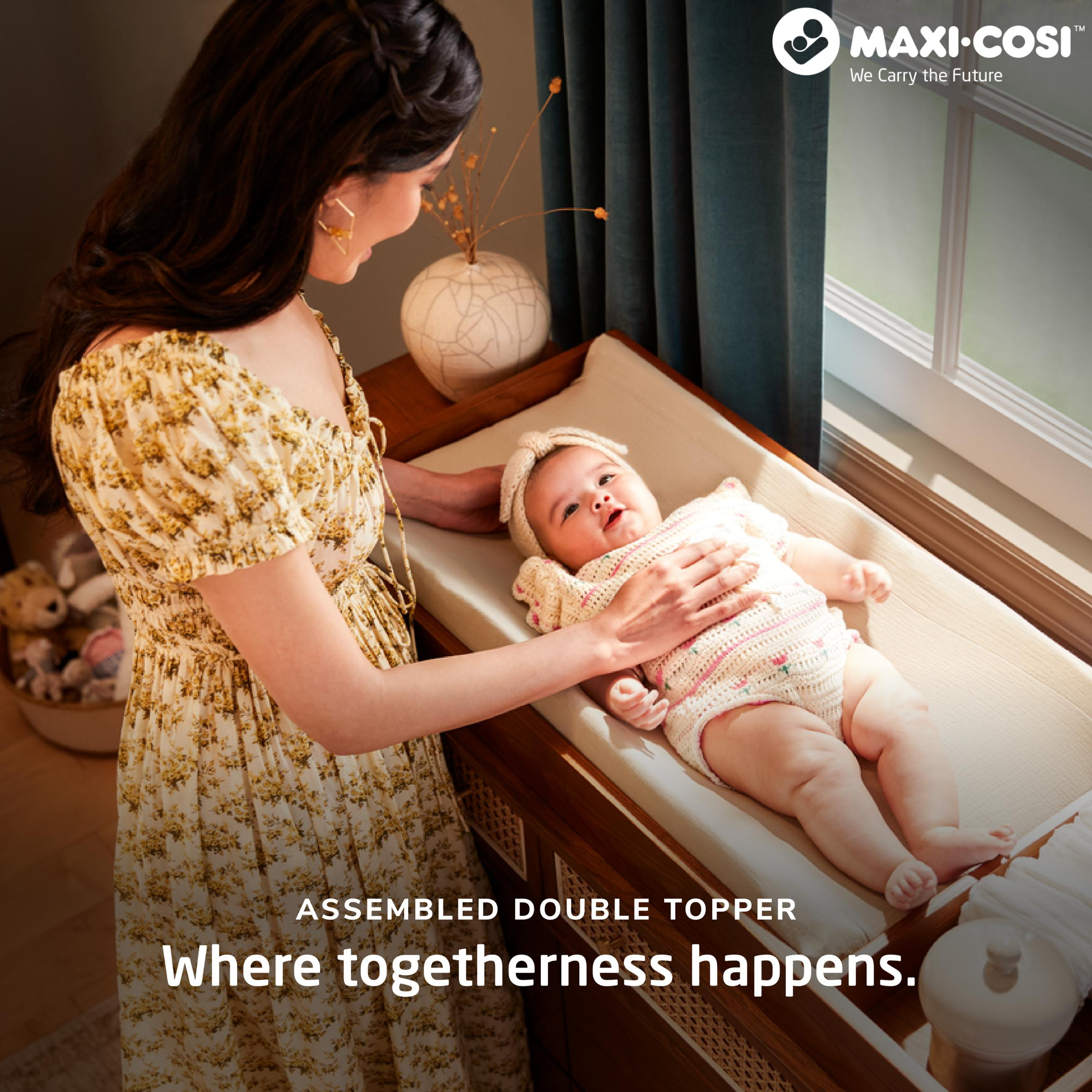 Maxi-Cosi Assembled Double Topper - Natural Heritage.