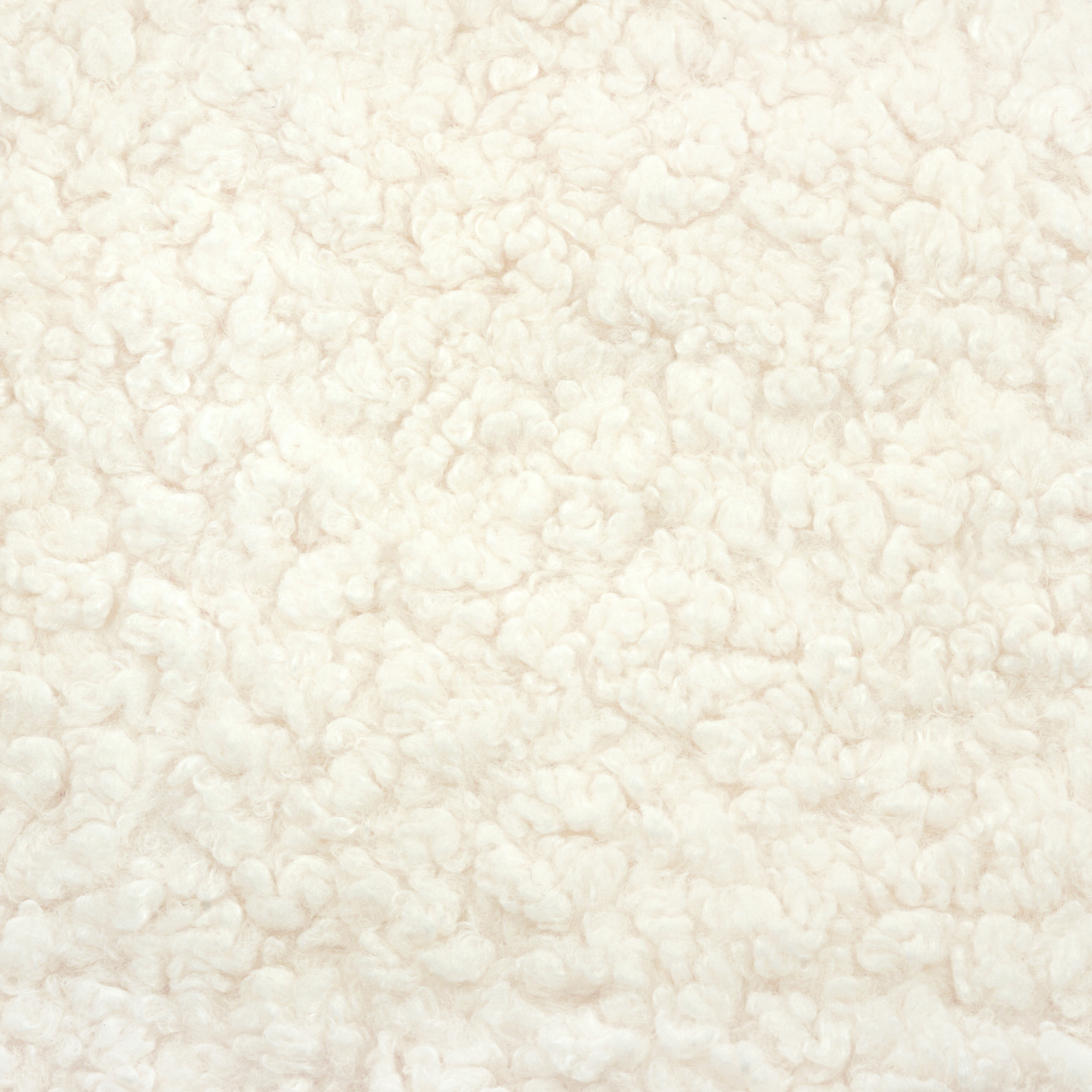 babyletto Cali Flange Recliner and Swivel Glider - Cream Shearling.