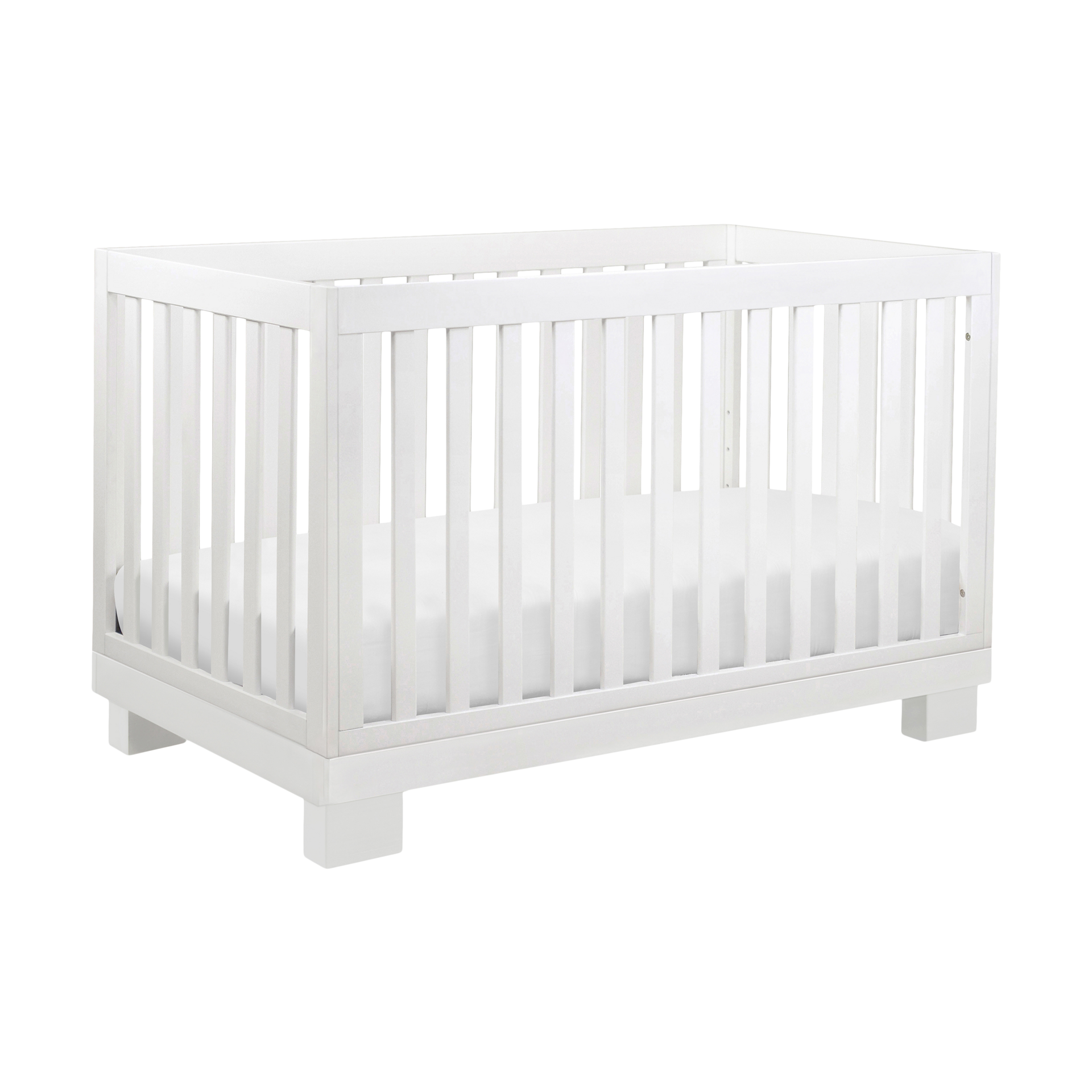 babyletto Modo 3-in-1 Convertible Crib with Toddler Bed Conversion Kit.