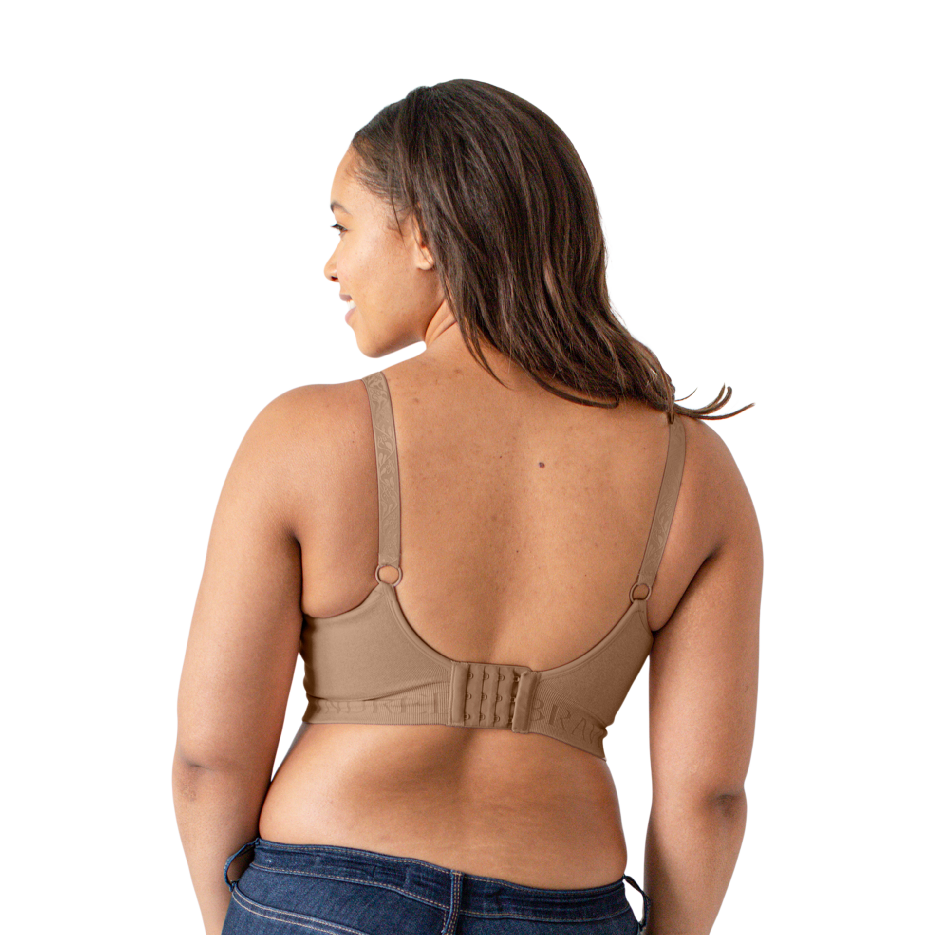 Kindred Bravely Simply Sublime Seamless Nursing Bra For Breastfeeding - Beige, 1X.