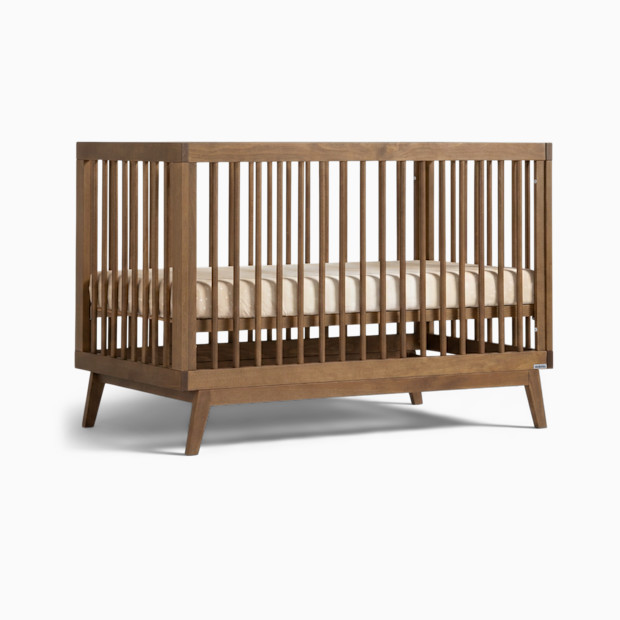 dadada Soho 3-in-1 Convertible Crib - Walnut.