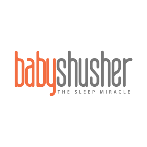 Logo for Baby Shusher.