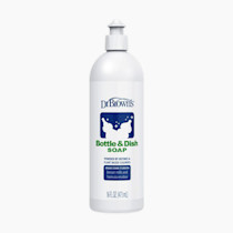 Dr. Brown's Bottle & Dish Soap for Baby Bottles and Baby Accessories, Plant-Derived, Fragrance-Free, 16 fl oz, 1 Pack
