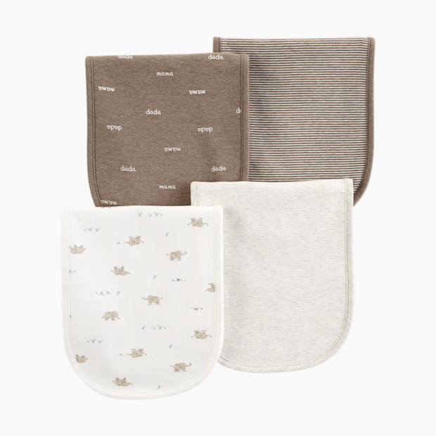 Carter's Burp Cloth (4 Pack) - Ivory.