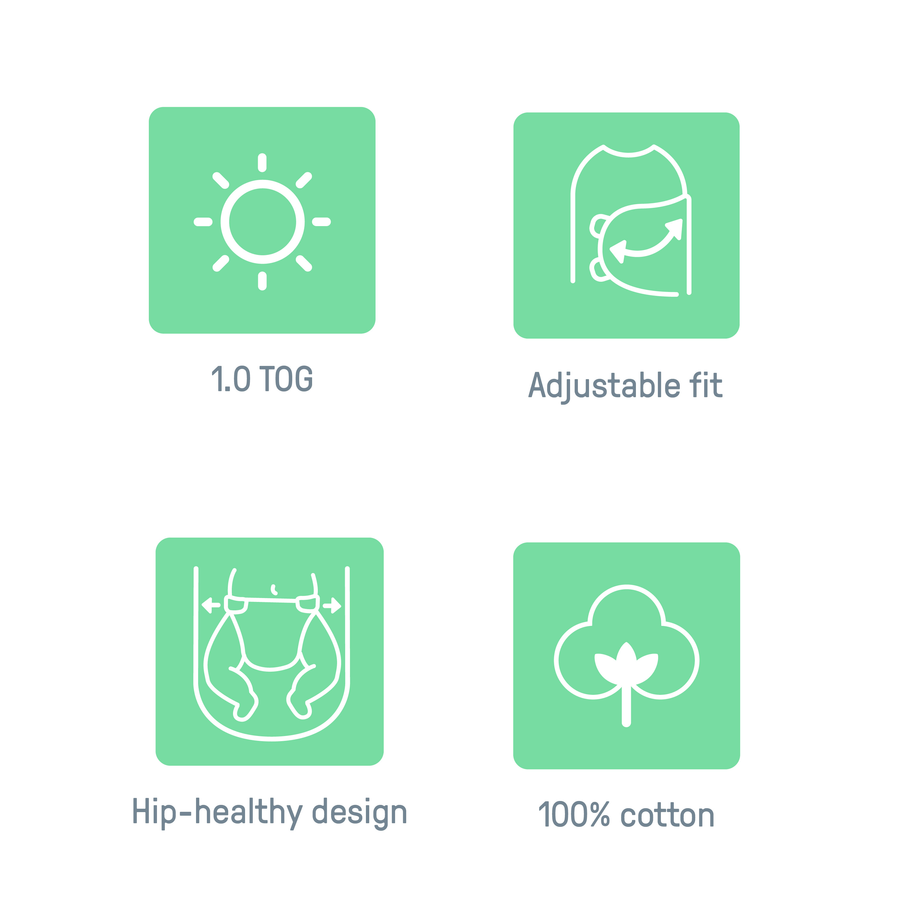 Ingenuity SwaddleMe Velboa Pod (2-Pack).