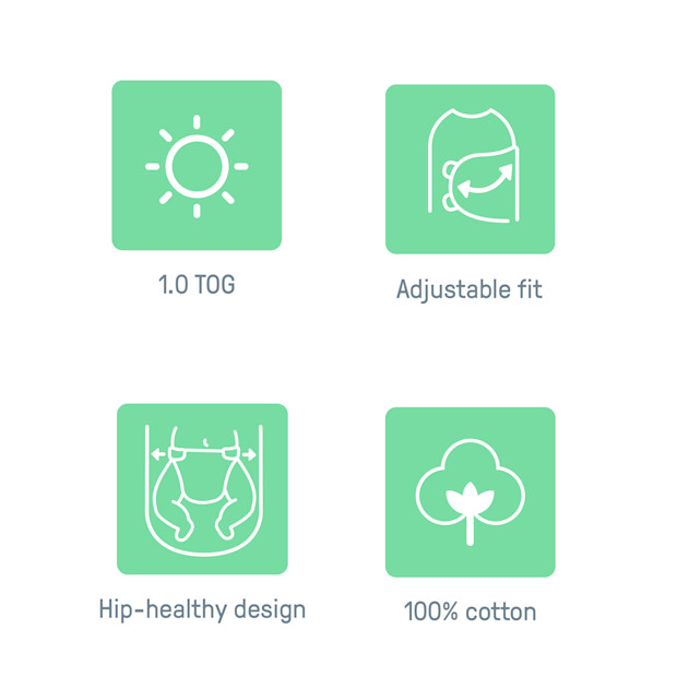 Ingenuity SwaddleMe Velboa Pod (2-Pack).
