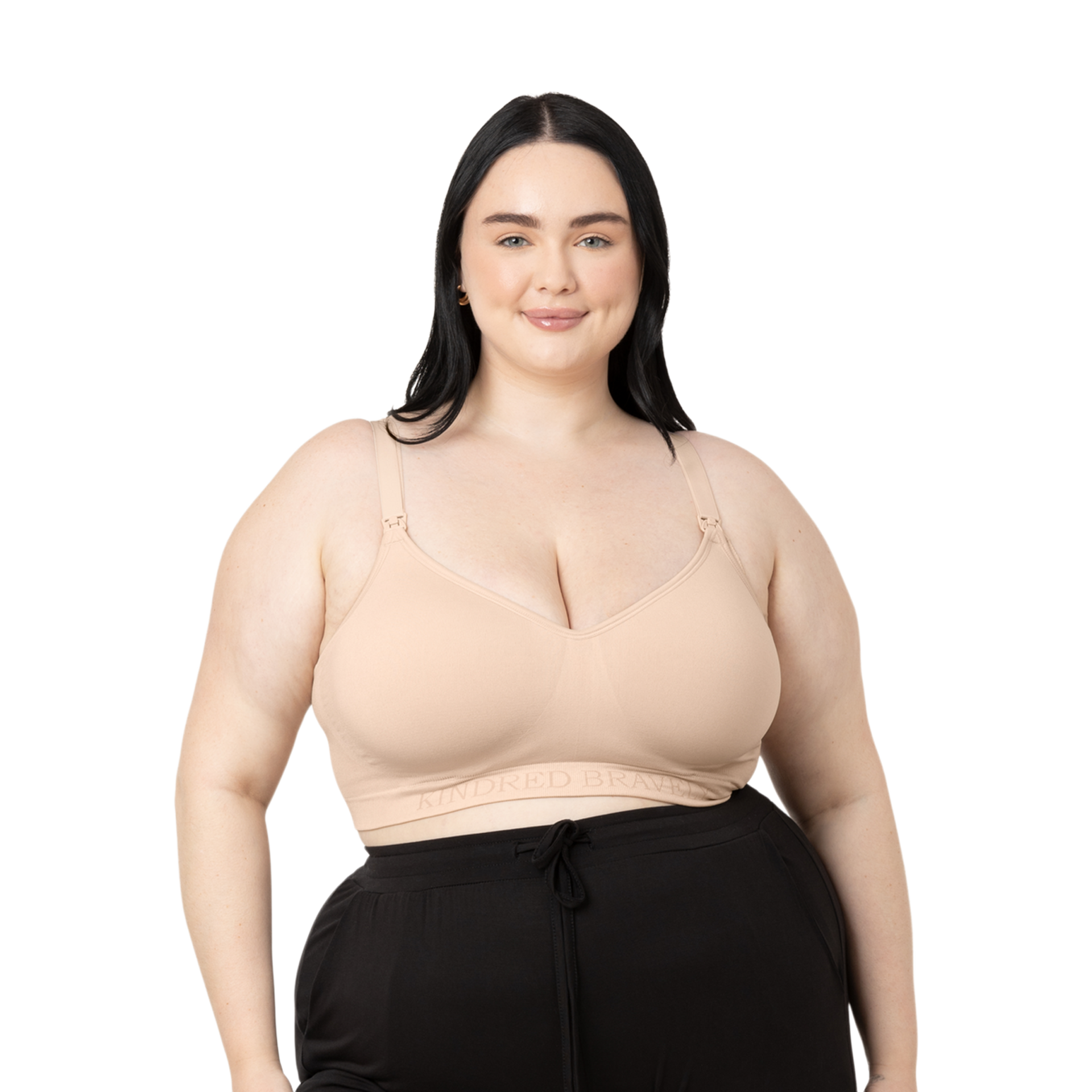 Kindred Bravely Signature Sublime Contour Maternity & Nursing Plunge Bra.