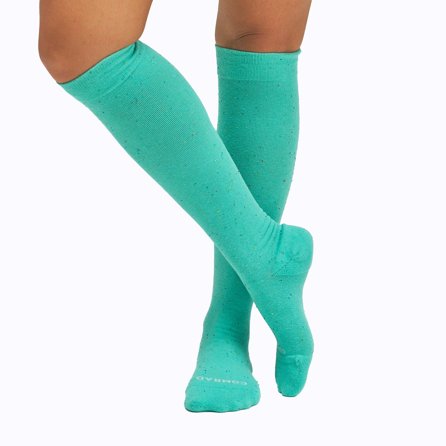 Recycled Cotton Compression Socks.