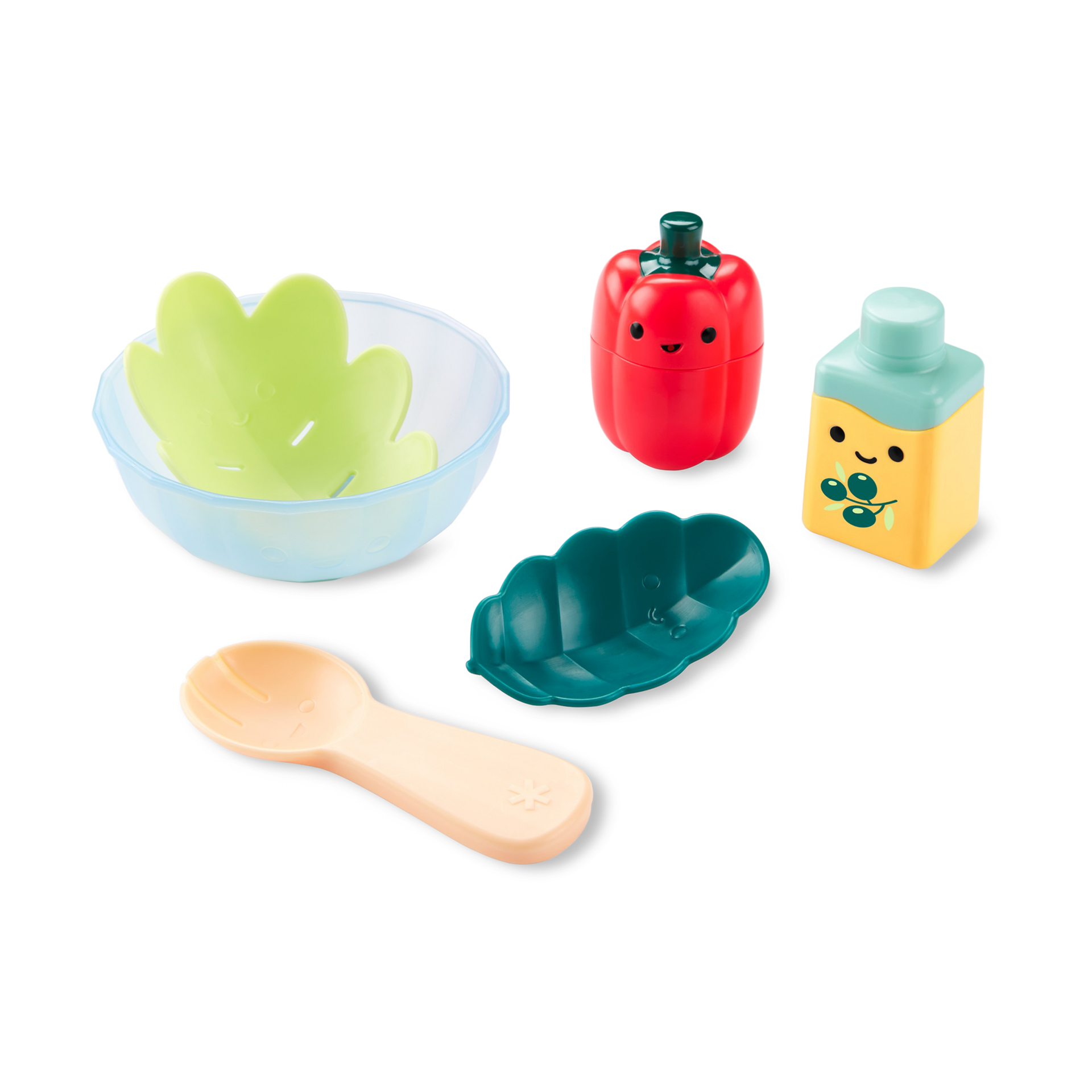 Skip Hop Tub-to-Table Cafe Prep & Serve Salad Bath Toy Set.