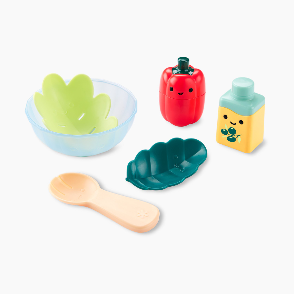 Skip Hop Tub-to-Table Cafe Prep & Serve Salad Bath Toy Set.