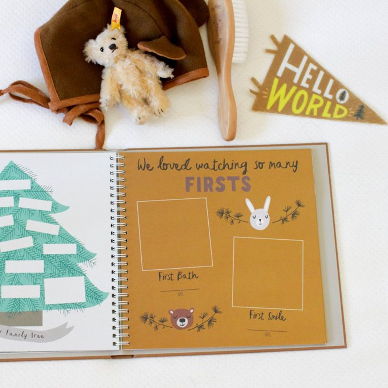 Lucy Darling Baby's First Year Memory Book - Little Camper.