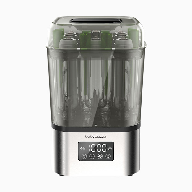 Baby Brezza SuperQuick 10-Minute Baby Bottle Sterilizer and Dryer.