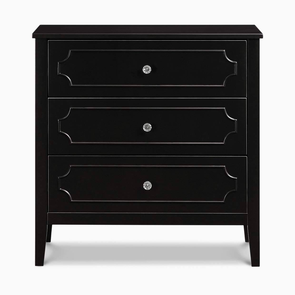 daVinci Chloe Regency 3-Drawer Dresser - Ebony.