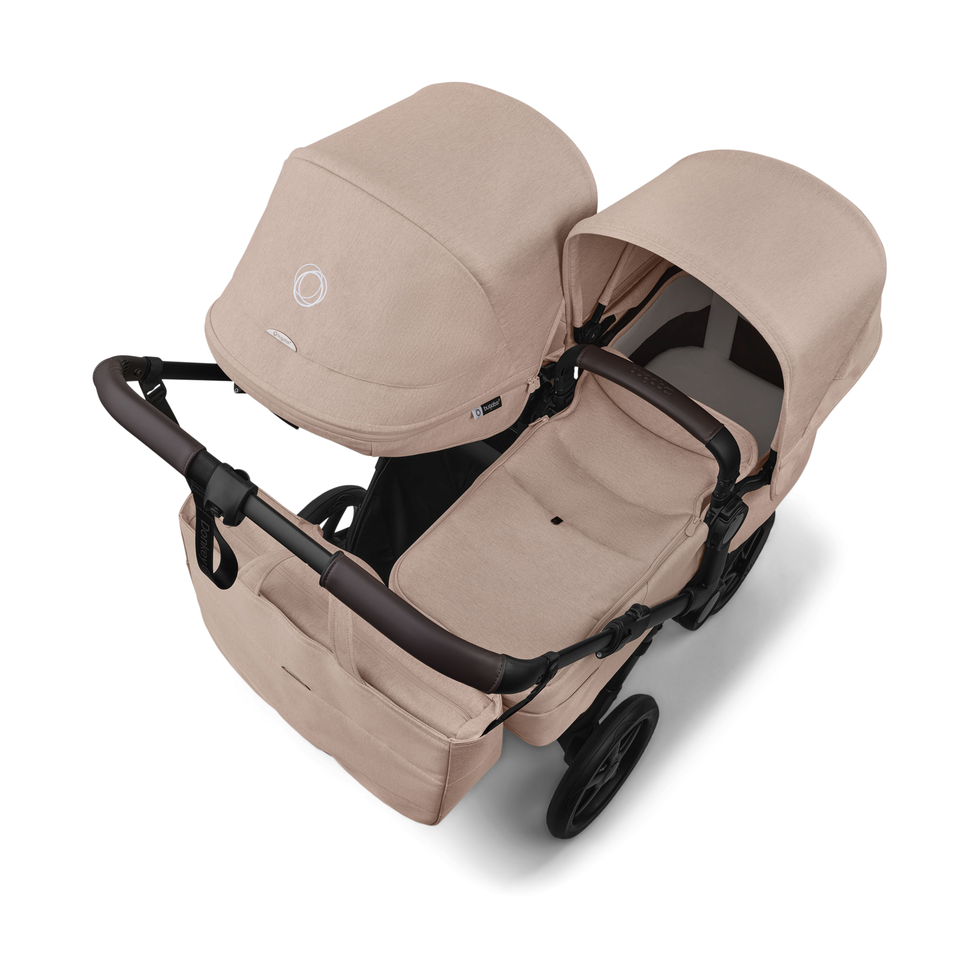 Bugaboo Donkey 6 Sibling Seat - Desert Taupe Melange.