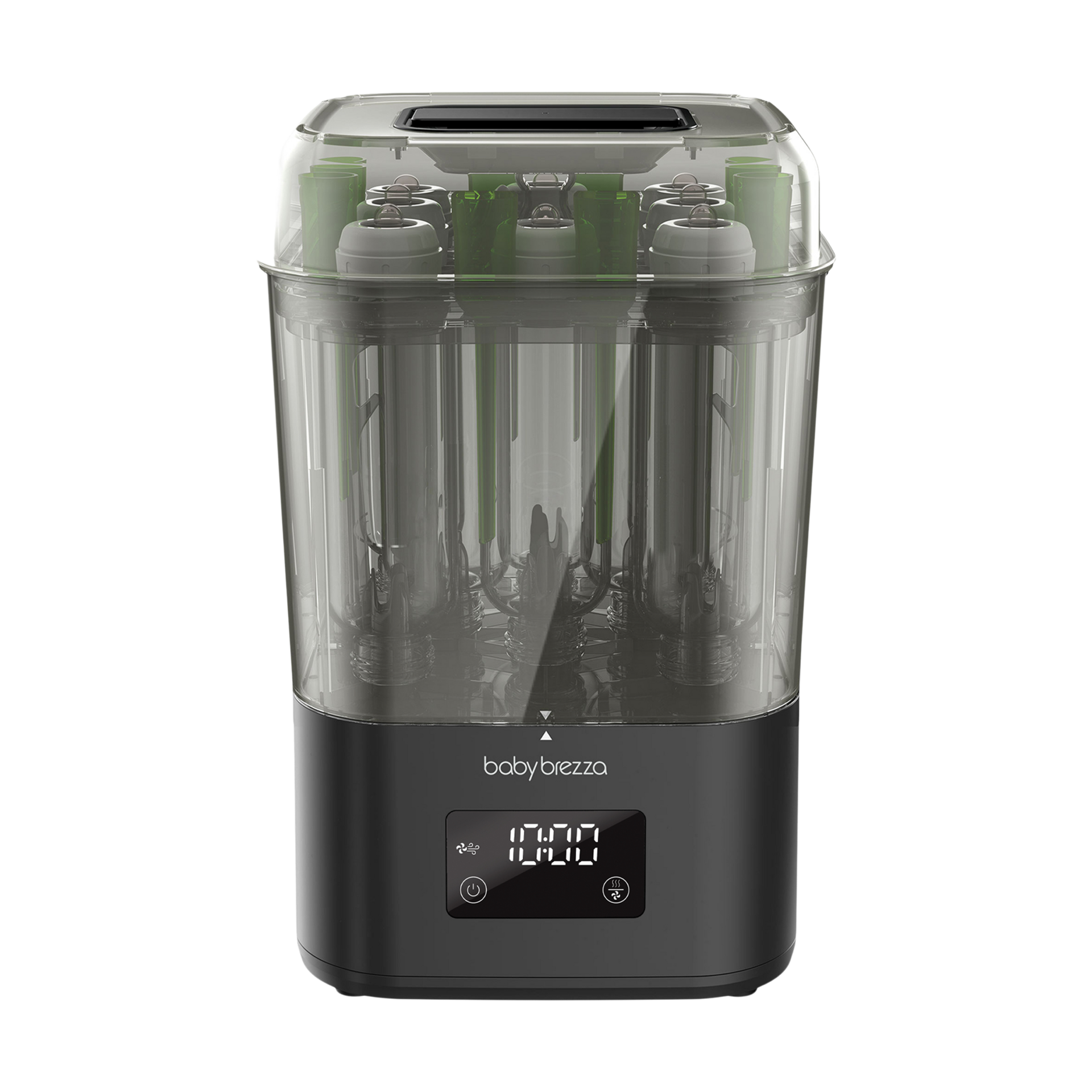 Baby Brezza SuperQuick 10-Minute Baby Bottle Sterilizer and Dryer.