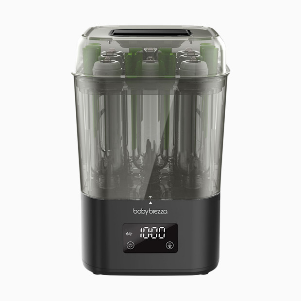 Baby Brezza SuperQuick 10-Minute Baby Bottle Sterilizer and Dryer.
