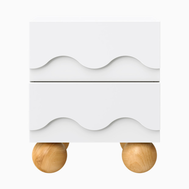 babyletto Lido Wave Assembled Nightstand.