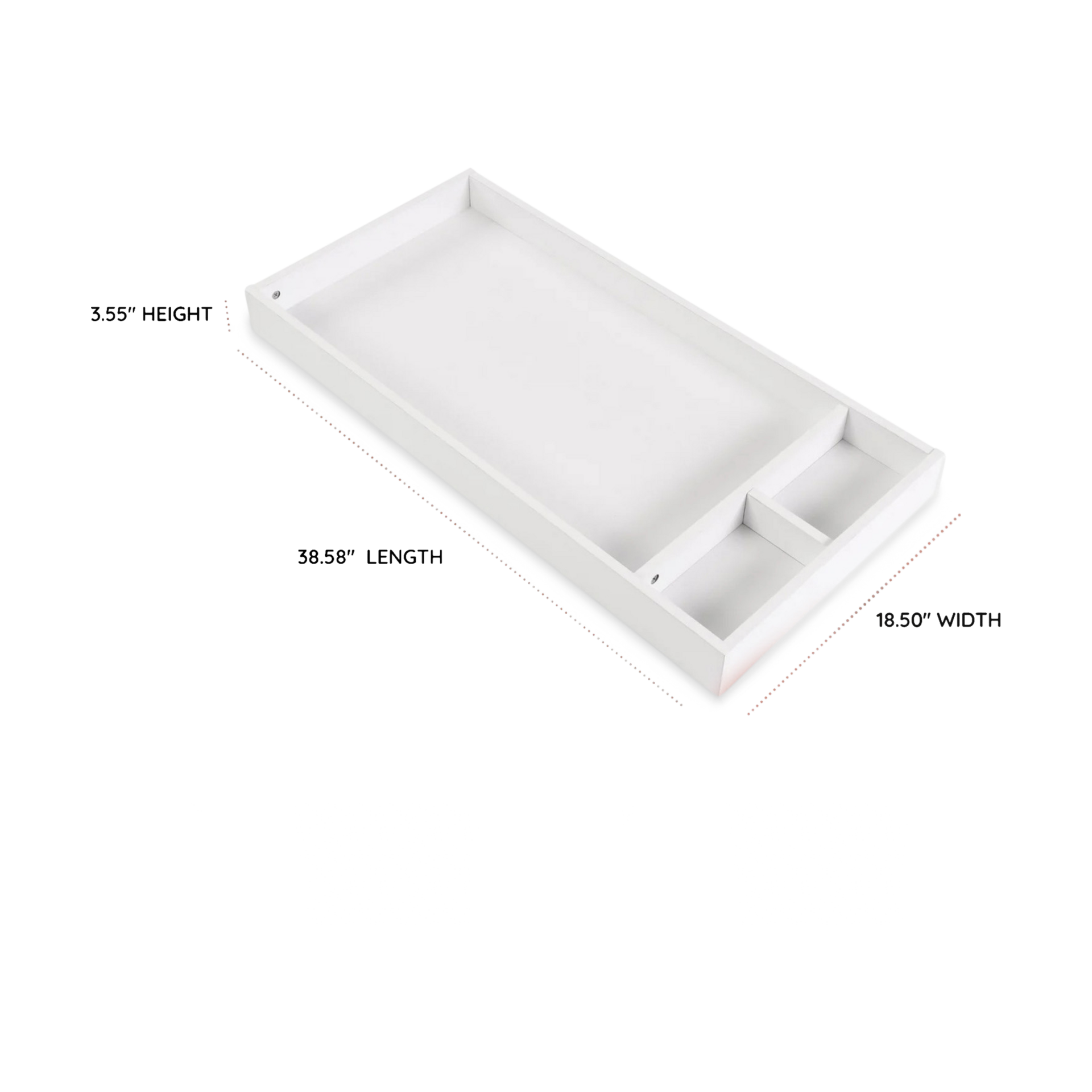 dadada Removable Changing Tray for the Lala Dresser.