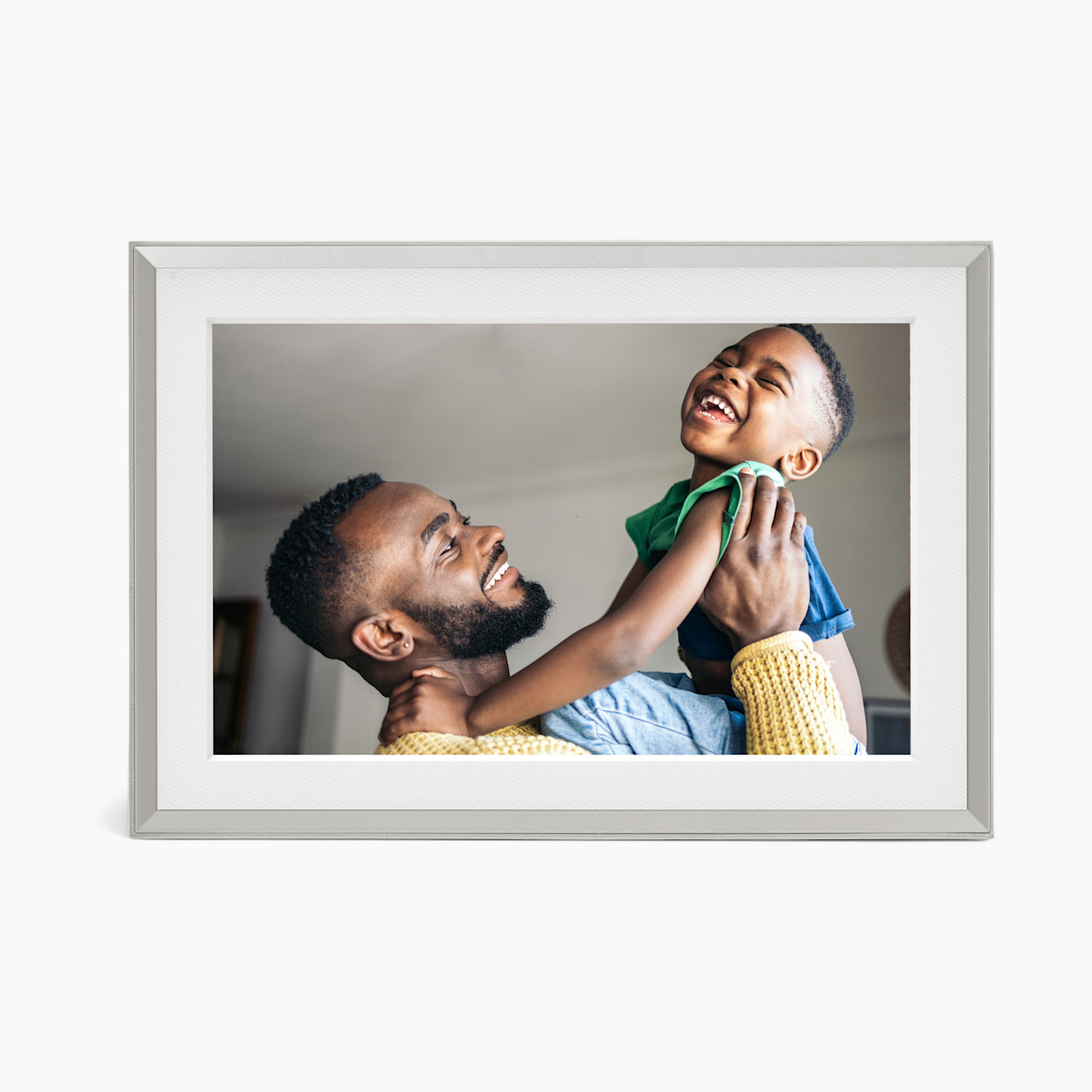 Aura Frames Carver Mat 10.1" WiFi Digital Picture Frame - Clay.