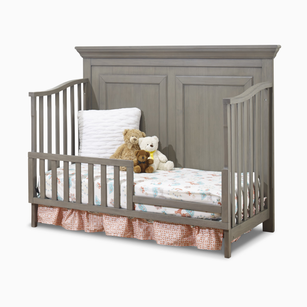 Sorelle Paxton 4-in-1 Crib - Heritage Gray.