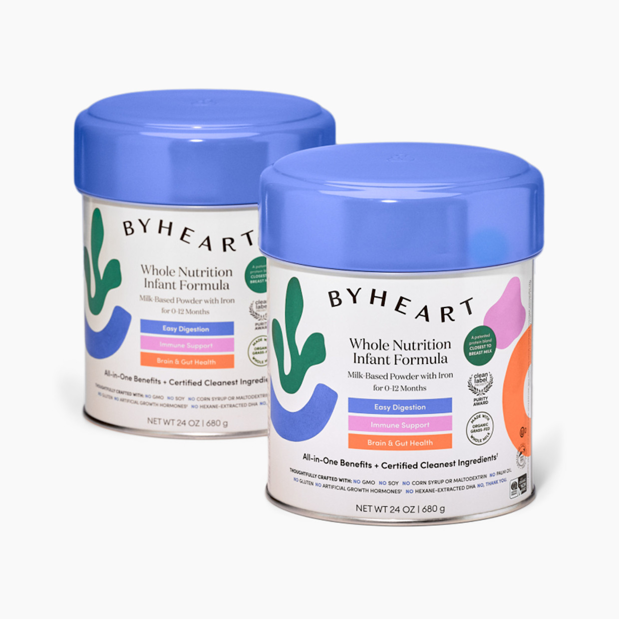 Is By Heart Formula Fda Approved ByHeart Whole Nutrition Infant Formula - Starter Bundle (2 Cans