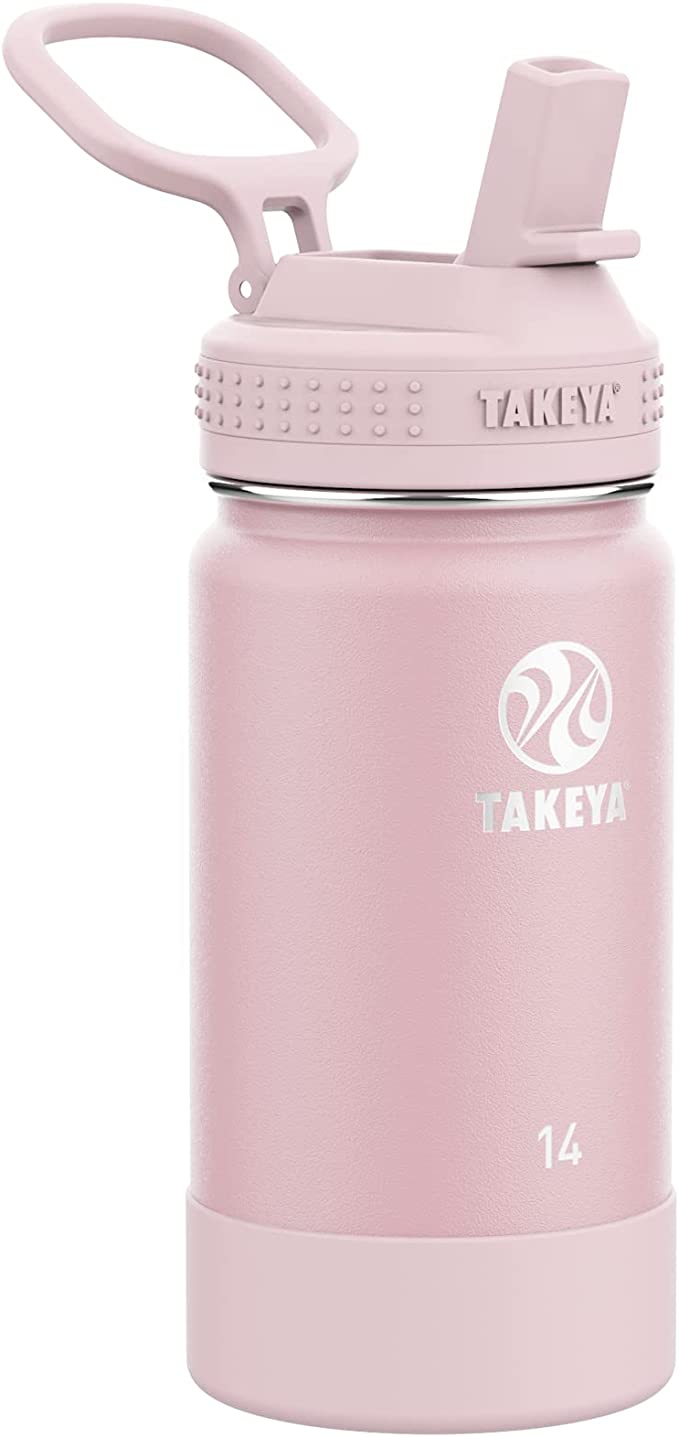 Takeya Insulated Stainless Steel Water Bottle with Straw Lid - $22.36.