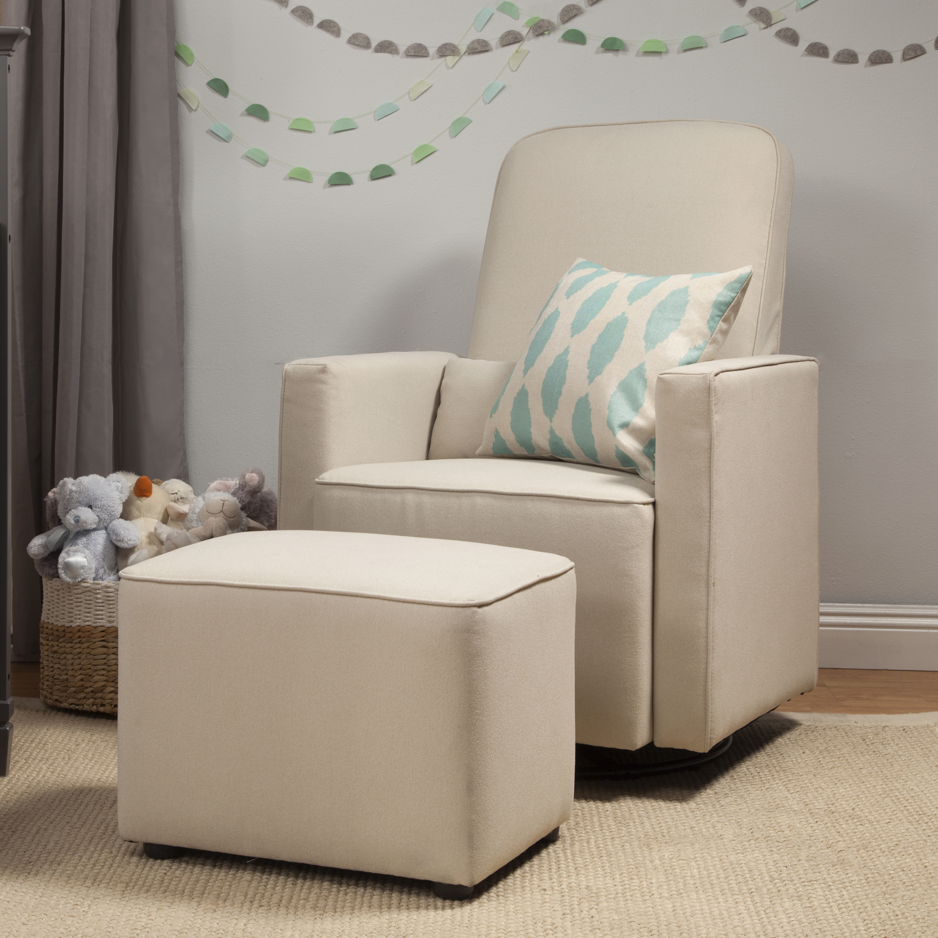 davinci olive glider and ottoman