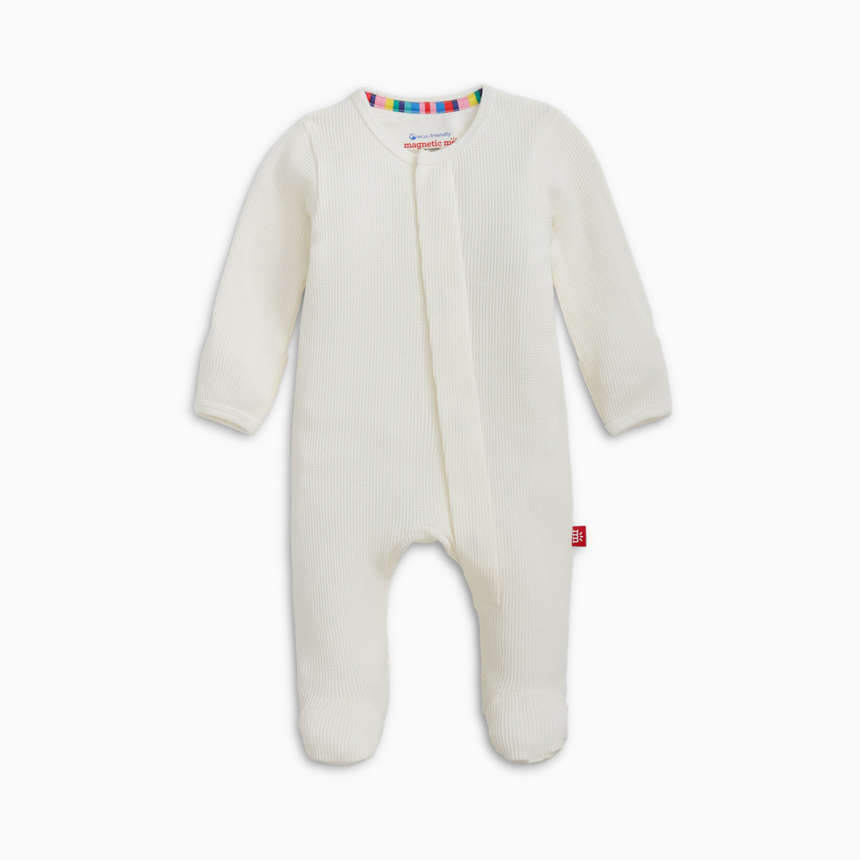 Magnetic Me Waffle Magnetic Footie - Tofu, 0-3 M.