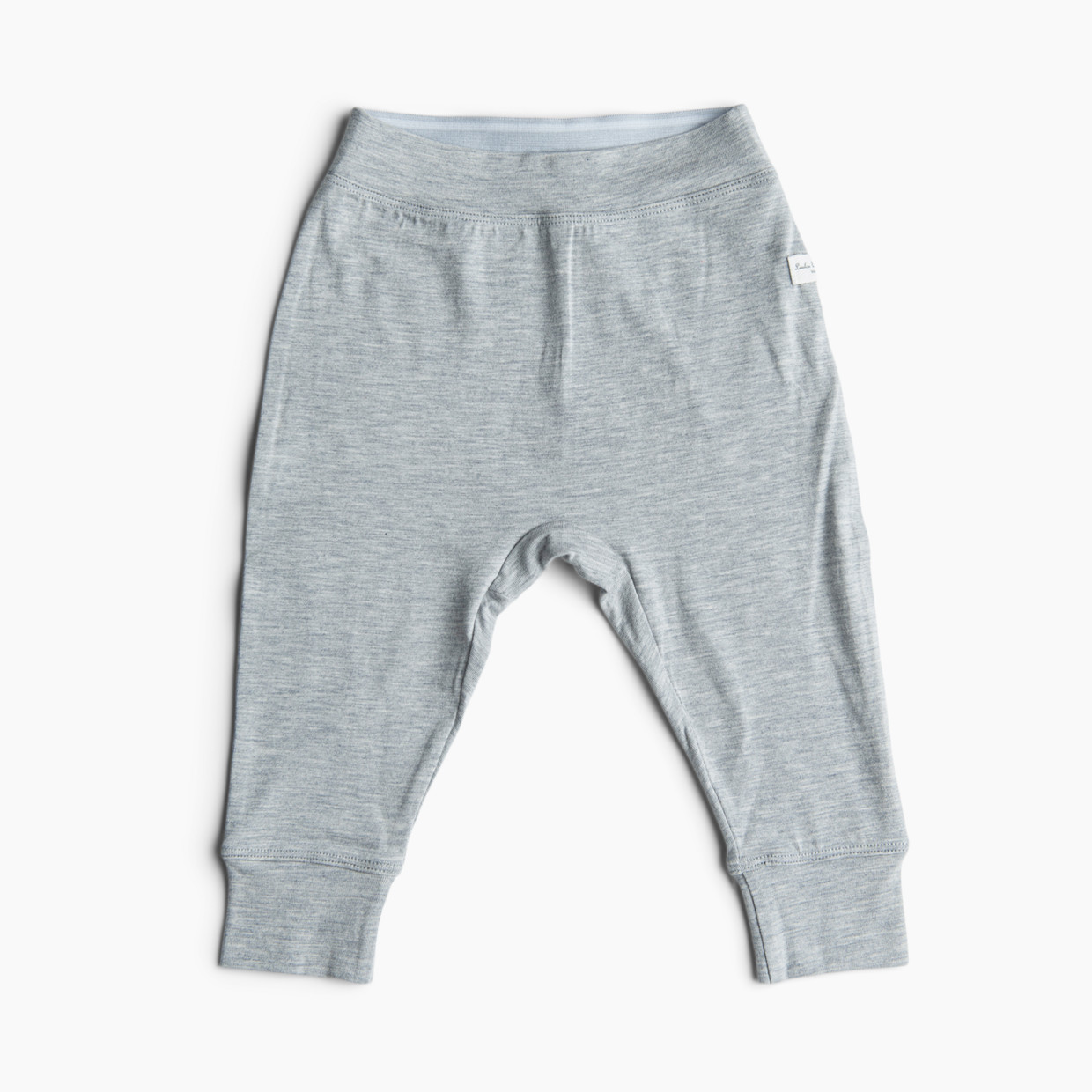 Loulou Lollipop Baby Pants - Heather Grey, 18-24 Months.