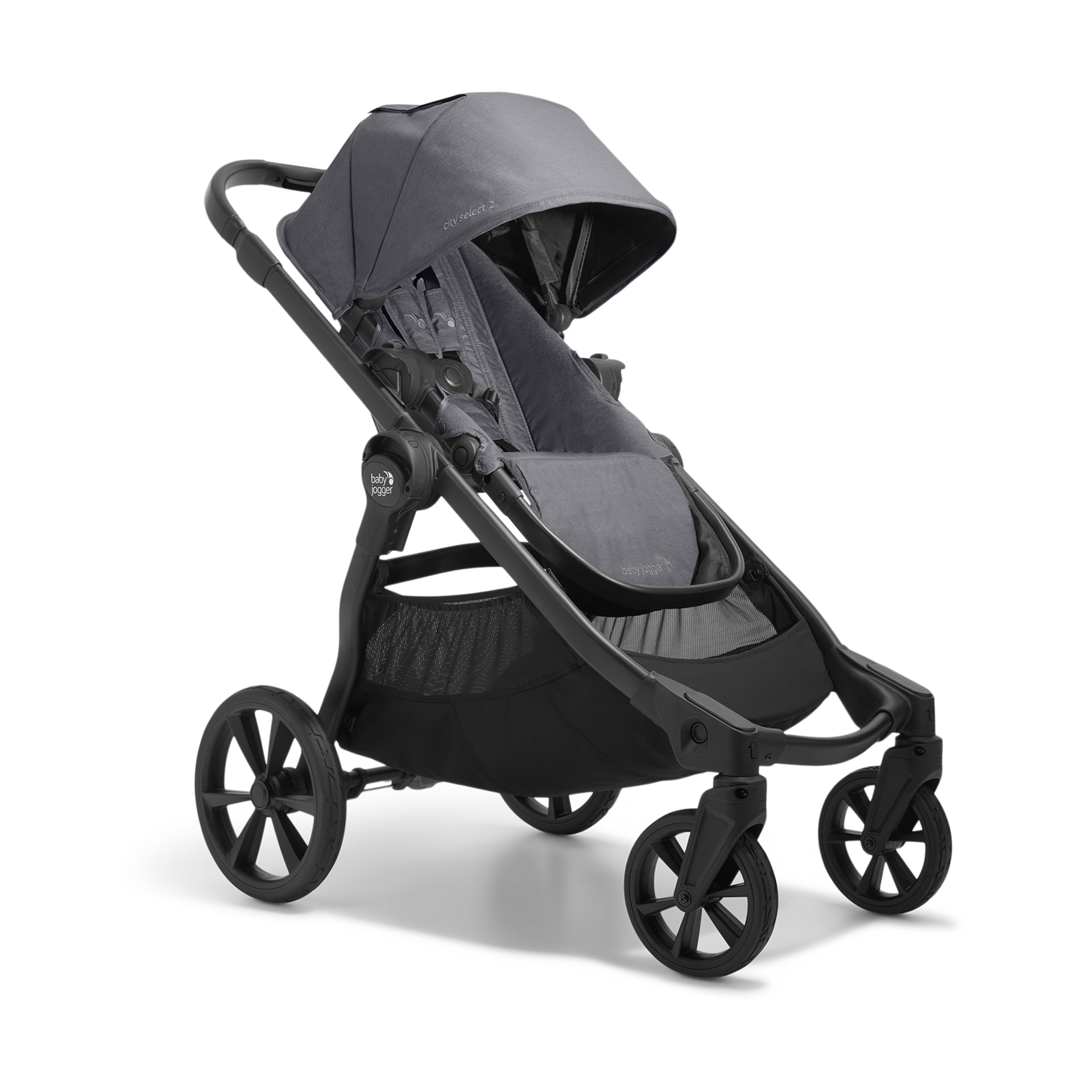 Baby Jogger City Select LUX Pram Bassinet Kit in Slate Free Shipping! New 