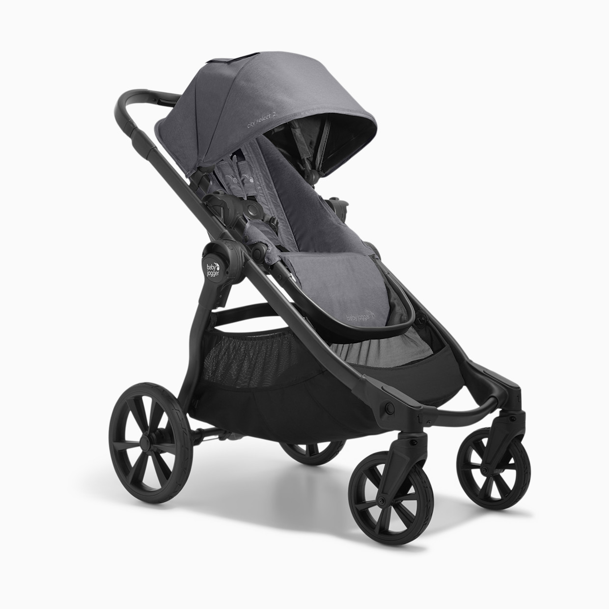 Baby Jogger City Select 2 Stroller - Radiant Slate.