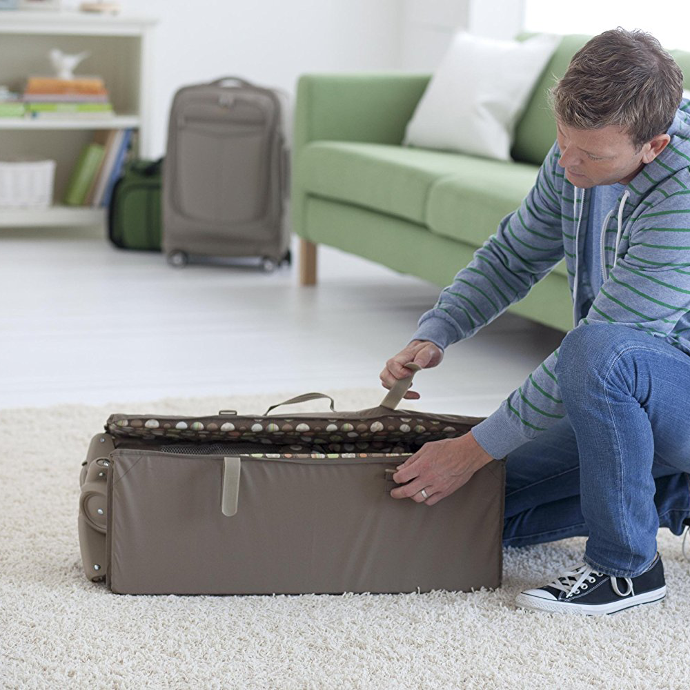 how to fold pack n play with bassinet