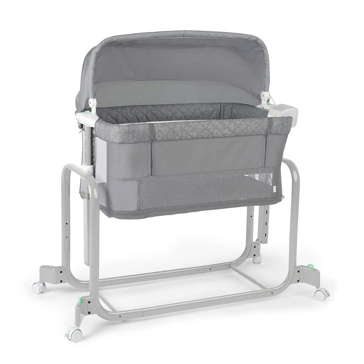 Ingenuity Dream Hero Starlight 3-in-1 Co-Sleeping Bassinet and Crib - Lume (Grey), Unisex, Newborn to 12 Months