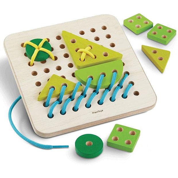 PlanToys Lacing Board Toy.