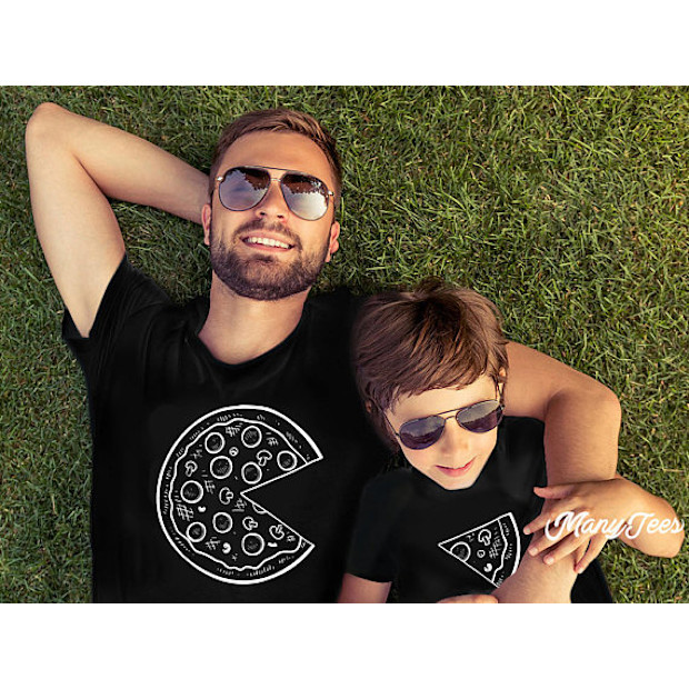 Pizza and Slice Dad and Kid T-Shirts - $13.29 and up.