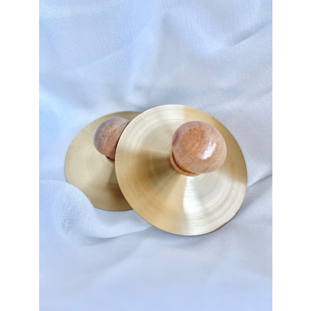 All Wooden Elements Petite Cymbals for Toddlers.
