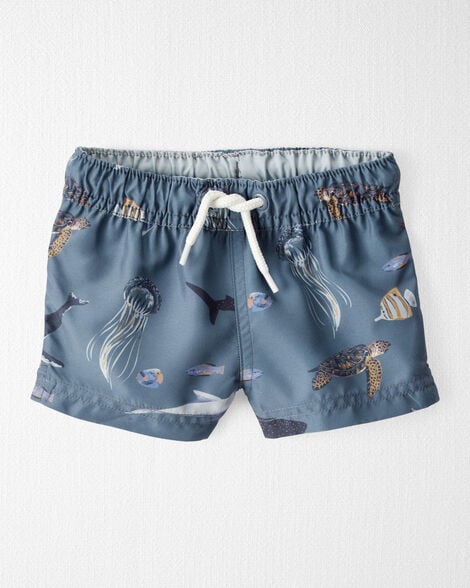 Baby Recycled Swim Trunks.
